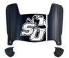 Stetson Hatters Mini Football Helmet Visor Shield w/ Clips - PICK VISOR & LOGO COLOR