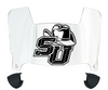 Stetson Hatters Mini Football Helmet Visor Shield w/ Clips - PICK VISOR & LOGO COLOR