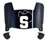 Stetson Hatters Mini Football Helmet Visor Shield w/ Clips - PICK VISOR & LOGO COLOR
