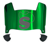 Stetson Hatters Mini Football Helmet Visor Shield w/ Clips - PICK VISOR & LOGO COLOR