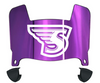 Stonehill Skyhawks Mini Football Helmet Visor Shield w/ Clips - PICK VISOR & LOGO COLOR