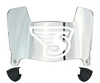 Stonehill Skyhawks Mini Football Helmet Visor Shield w/ Clips - PICK VISOR & LOGO COLOR