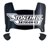 Stonehill Skyhawks Mini Football Helmet Visor Shield w/ Clips - PICK VISOR & LOGO COLOR