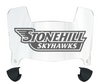 Stonehill Skyhawks Mini Football Helmet Visor Shield w/ Clips - PICK VISOR & LOGO COLOR
