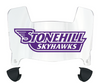 Stonehill Skyhawks Mini Football Helmet Visor Shield w/ Clips - PICK VISOR & LOGO COLOR