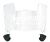 Stonehill Skyhawks Mini Football Helmet Visor Shield w/ Clips - PICK VISOR & LOGO COLOR