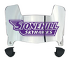 Stonehill Skyhawks Mini Football Helmet Visor Shield w/ Clips - PICK VISOR & LOGO COLOR