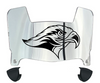 Stonehill Skyhawks Mini Football Helmet Visor Shield w/ Clips - PICK VISOR & LOGO COLOR