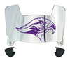 Stonehill Skyhawks Mini Football Helmet Visor Shield w/ Clips - PICK VISOR & LOGO COLOR