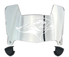 Stonehill Skyhawks Mini Football Helmet Visor Shield w/ Clips - PICK VISOR & LOGO COLOR