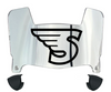 Stonehill Skyhawks Mini Football Helmet Visor Shield w/ Clips - PICK VISOR & LOGO COLOR