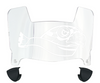 Stonehill Skyhawks Mini Football Helmet Visor Shield w/ Clips - PICK VISOR & LOGO COLOR
