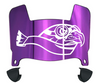 Stonehill Skyhawks Mini Football Helmet Visor Shield w/ Clips - PICK VISOR & LOGO COLOR