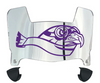 Stonehill Skyhawks Mini Football Helmet Visor Shield w/ Clips - PICK VISOR & LOGO COLOR