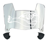 Stonehill Skyhawks Mini Football Helmet Visor Shield w/ Clips - PICK VISOR & LOGO COLOR