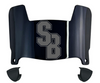 Stonybrook Seawolves Mini Football Helmet Visor Shield w/ Clips - PICK VISOR & LOGO COLOR