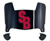 Stonybrook Seawolves Mini Football Helmet Visor Shield w/ Clips - PICK VISOR & LOGO COLOR