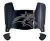 Stonybrook Seawolves Mini Football Helmet Visor Shield w/ Clips - PICK VISOR & LOGO COLOR