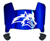 Stonybrook Seawolves Mini Football Helmet Visor Shield w/ Clips - PICK VISOR & LOGO COLOR