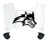 Stonybrook Seawolves Mini Football Helmet Visor Shield w/ Clips - PICK VISOR & LOGO COLOR