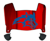 Stonybrook Seawolves Mini Football Helmet Visor Shield w/ Clips - PICK VISOR & LOGO COLOR