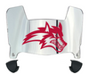 Stonybrook Seawolves Mini Football Helmet Visor Shield w/ Clips - PICK VISOR & LOGO COLOR