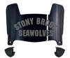 Stonybrook Seawolves Mini Football Helmet Visor Shield w/ Clips - PICK VISOR & LOGO COLOR