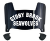 Stonybrook Seawolves Mini Football Helmet Visor Shield w/ Clips - PICK VISOR & LOGO COLOR