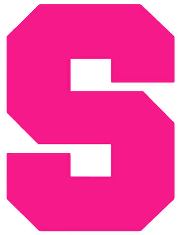 Syracuse Orange Hot Pink Team Logo Premium DieCut Vinyl Decal PICK SIZE