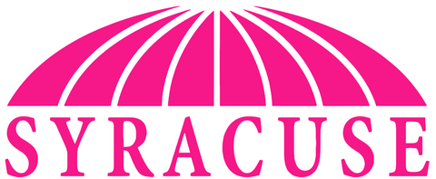 Syracuse Orange Hot Pink Retro Throwback Logo Premium DieCut Vinyl Decal PICK SIZE