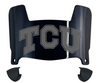 TCU Horned Frogs Mini Football Helmet Visor Shield w/ Clips - PICK VISOR & LOGO COLOR
