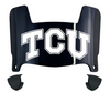 TCU Horned Frogs Mini Football Helmet Visor Shield w/ Clips - PICK VISOR & LOGO COLOR