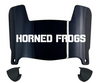 TCU Horned Frogs Mini Football Helmet Visor Shield w/ Clips - PICK VISOR & LOGO COLOR