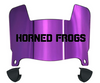 TCU Horned Frogs Mini Football Helmet Visor Shield w/ Clips - PICK VISOR & LOGO COLOR