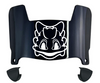 TCU Horned Frogs Mini Football Helmet Visor Shield w/ Clips - PICK VISOR & LOGO COLOR