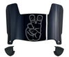 TCU Horned Frogs Mini Football Helmet Visor Shield w/ Clips - PICK VISOR & LOGO COLOR