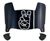 TCU Horned Frogs Mini Football Helmet Visor Shield w/ Clips - PICK VISOR & LOGO COLOR