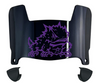 TCU Horned Frogs Mini Football Helmet Visor Shield w/ Clips - PICK VISOR & LOGO COLOR