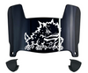 TCU Horned Frogs Mini Football Helmet Visor Shield w/ Clips - PICK VISOR & LOGO COLOR