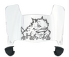 TCU Horned Frogs Mini Football Helmet Visor Shield w/ Clips - PICK VISOR & LOGO COLOR