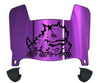 TCU Horned Frogs Mini Football Helmet Visor Shield w/ Clips - PICK VISOR & LOGO COLOR