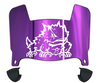 TCU Horned Frogs Mini Football Helmet Visor Shield w/ Clips - PICK VISOR & LOGO COLOR