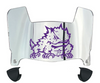 TCU Horned Frogs Mini Football Helmet Visor Shield w/ Clips - PICK VISOR & LOGO COLOR