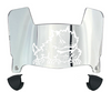 TCU Horned Frogs Mini Football Helmet Visor Shield w/ Clips - PICK VISOR & LOGO COLOR