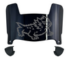 TCU Horned Frogs Mini Football Helmet Visor Shield w/ Clips - PICK VISOR & LOGO COLOR