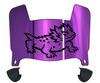 TCU Horned Frogs Mini Football Helmet Visor Shield w/ Clips - PICK VISOR & LOGO COLOR