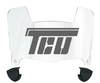 TCU Horned Frogs Mini Football Helmet Visor Shield w/ Clips - PICK VISOR & LOGO COLOR