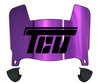 TCU Horned Frogs Mini Football Helmet Visor Shield w/ Clips - PICK VISOR & LOGO COLOR