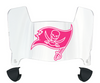Tampa Bay Buccaneers Limited Edition Mini Football Helmet Visor Shield w/ Clips - PICK VISOR & LOGO COLOR