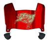 Tampa Bay Buccaneers Limited Edition Mini Football Helmet Visor Shield w/ Clips - PICK VISOR & LOGO COLOR